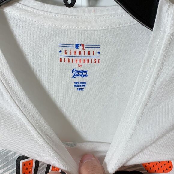 Miami Marlins size 10/12 graphic T-shirt - Picture 4 of 5